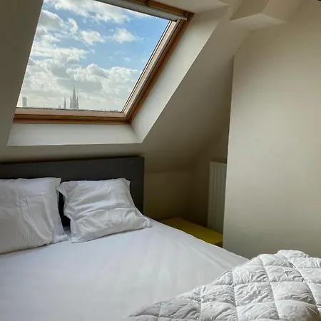 アパート Ki3 Duplexappartement Met Prachtig Zicht Op De Kaai *